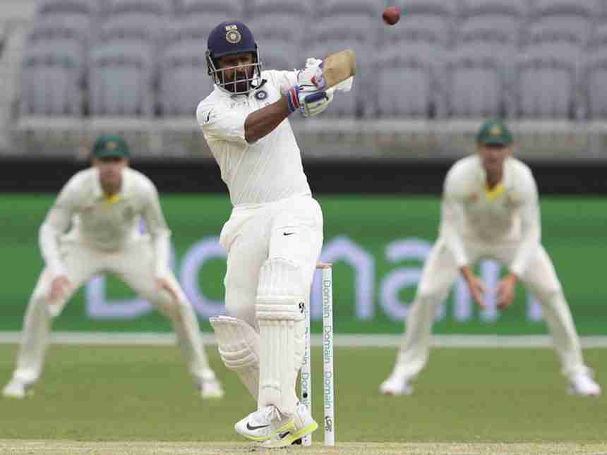 INDvsWI, 1st Test: रहाणे ने बचाई लाज; दिया लड़ने लायक स्कोर