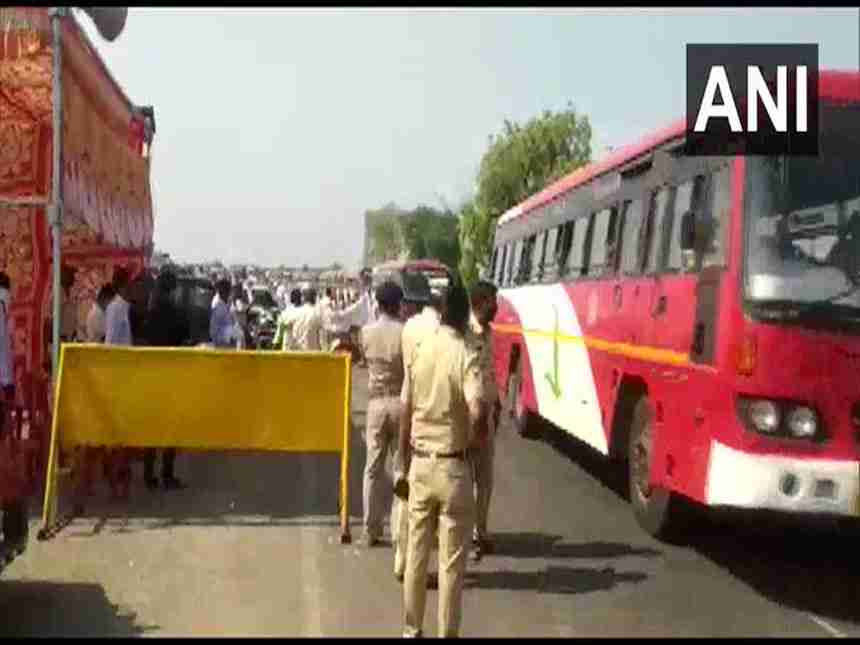 कर्नाटकातील मुंबईत अडकलेले २४४२ कामगार गावी परतले